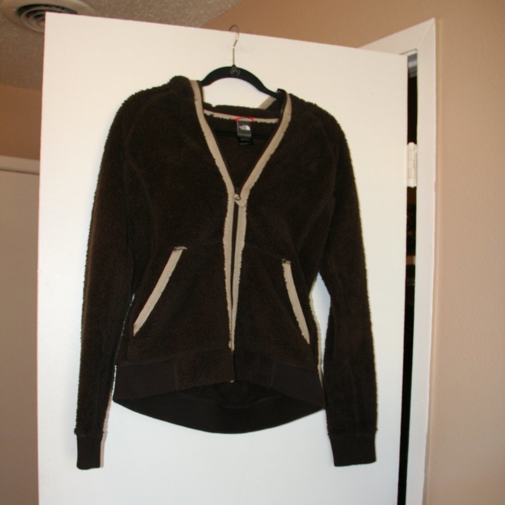 COPY - The North Face Brown Fleece Jacket